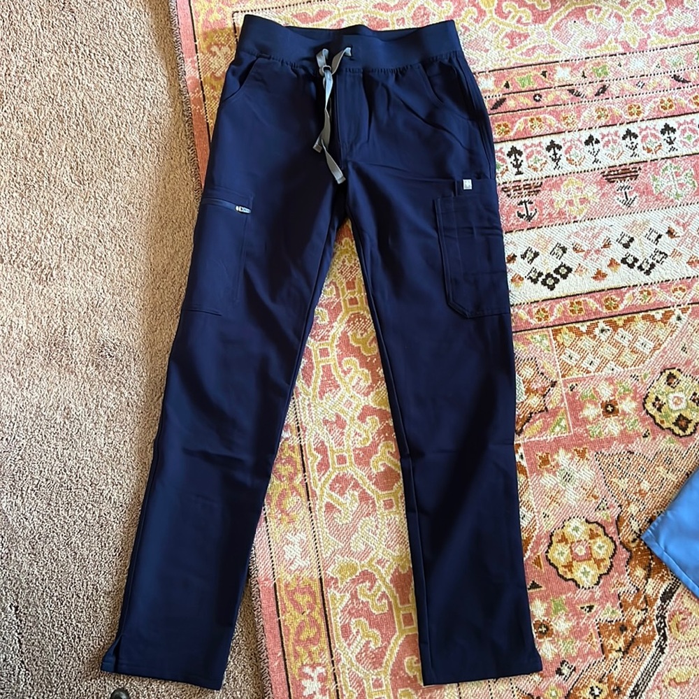 Navy blue Figs scrub bottoms